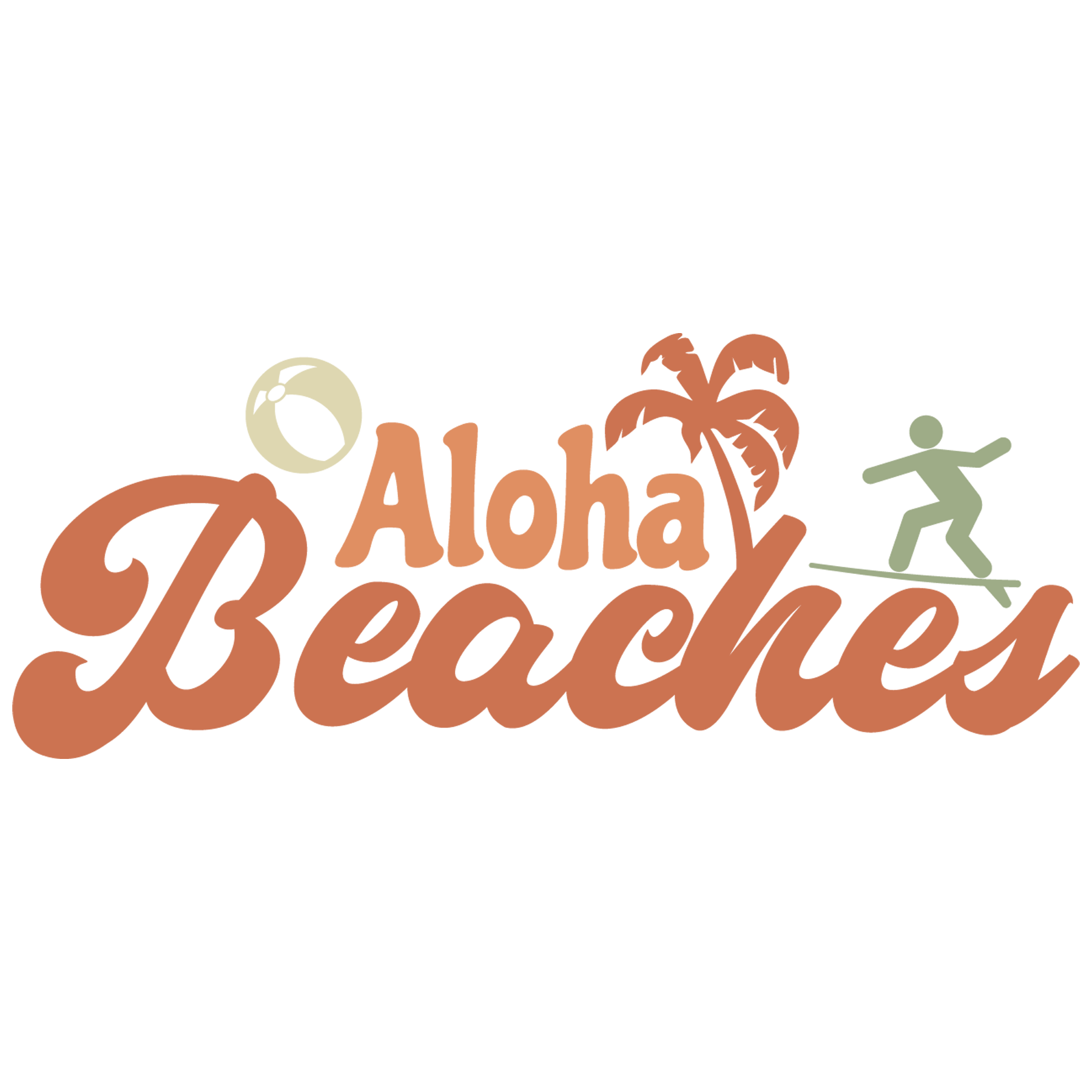 Retro Aloha Beaches